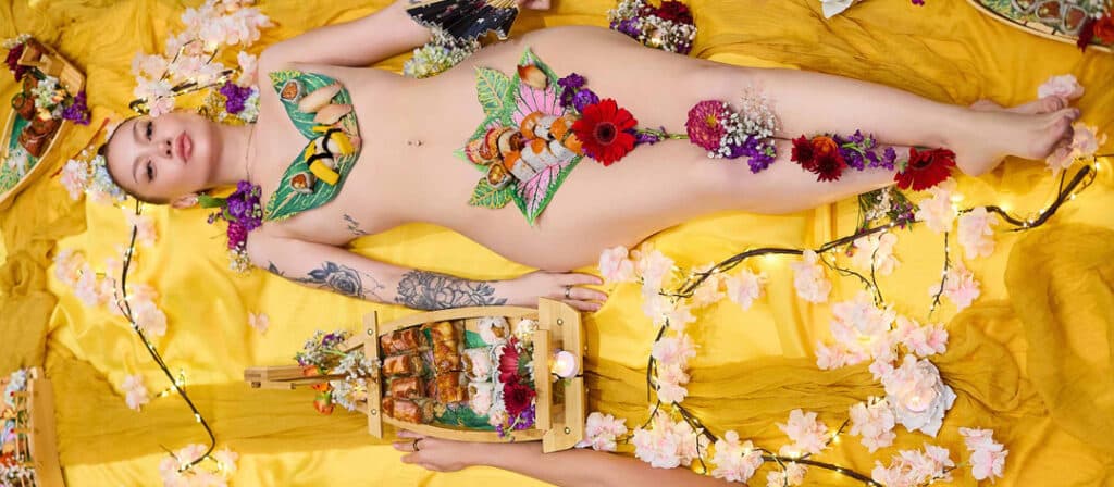 Nyotaimori Naked Sushi Las Vegas