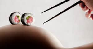 what is Nyotaimori Naked Sushi