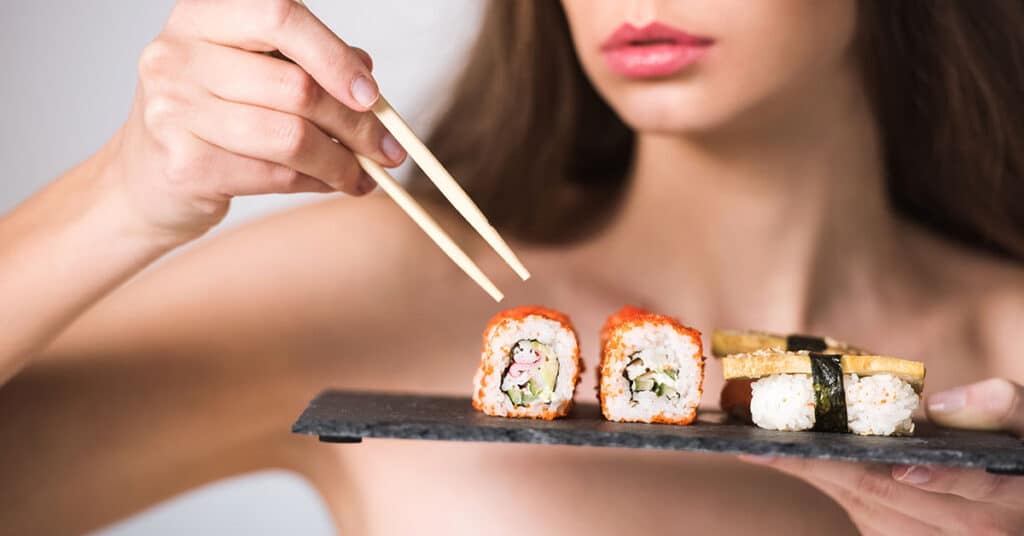 naked sushi catering