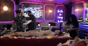 NYOTAIMORI Naked Sushi at Sapphire Las Vegas