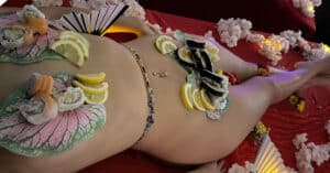 NYOTAIMORI Naked Sushi at Sapphire Las Vegas